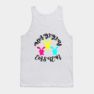 Bunnies Wishing Easter Tank Top